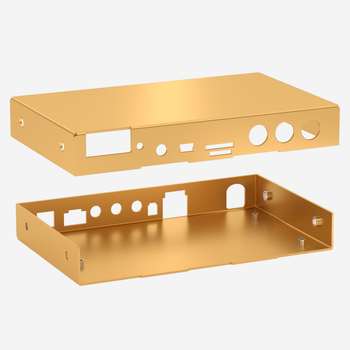 Mašinski obrađeno aluminijsko kućište za instrumente i gateway zaslone, kućište od aluminijske legure, kompaktan stil, srednja tvrdoća