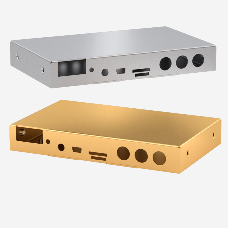 Mašinski obrađeno aluminijsko kućište za instrumente i gateway zaslone, kućište od aluminijske legure, kompaktan stil, srednja tvrdoća