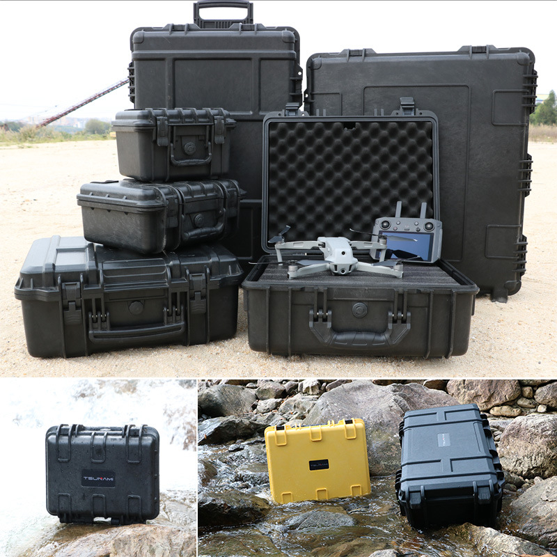 Vodootporna kutija za alate, prijenosna PP-modificirana plastična sigurnosna kutija, prilagodljiva uz Su nano