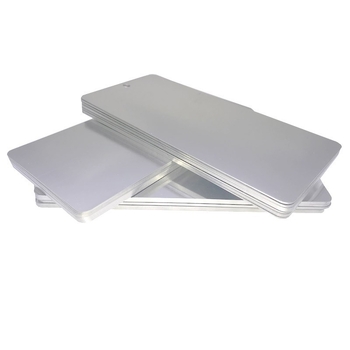 WP-YB101 plăcuță de aluminiu pentru test, dimensiuni 70×150×0.5 mm, prelucrare și personalizare disponibile