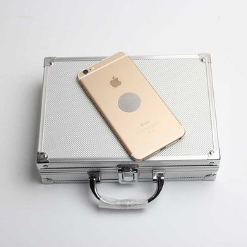 Cutie unelte din aliaj de aluminiu cu inserție MDF, portabilă, capacitate de încărcare 3 kg, cutie de depozitare multifuncțională