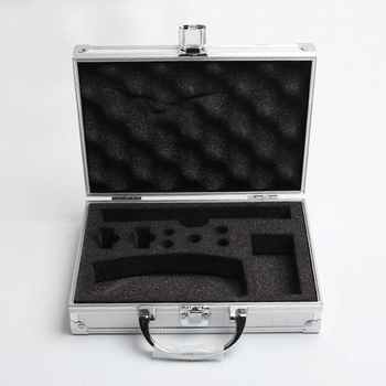 Cutie unelte din aliaj de aluminiu cu inserție MDF, portabilă, capacitate de încărcare 3 kg, cutie de depozitare multifuncțională