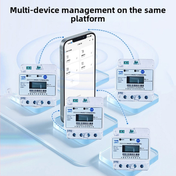 Inteligentný predplatený elektromer s QR kódom na dobitie, vhodný pre jednofázové aj trojfázové systémy — Značka: Control Link (autorizovaná súkromná značka).
