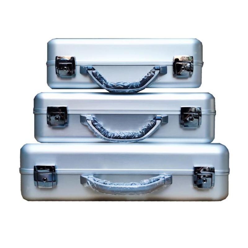 Geantă pentru unelte din aliaj de aluminiu | Ușoară, construcție integral din aluminiu, Stil: geantă/boxă pentru instrumente/boxă de unelte, Pentru echipamente, scop medical, cutie de zbor impermeabilă și cutie militară (Origine: Foshan, Guangdong)