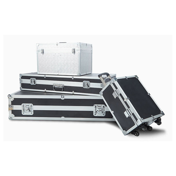 Carcasă din aliaj de aluminiu, pentru unelte și echipamente, tip flight case, depozitare și transport