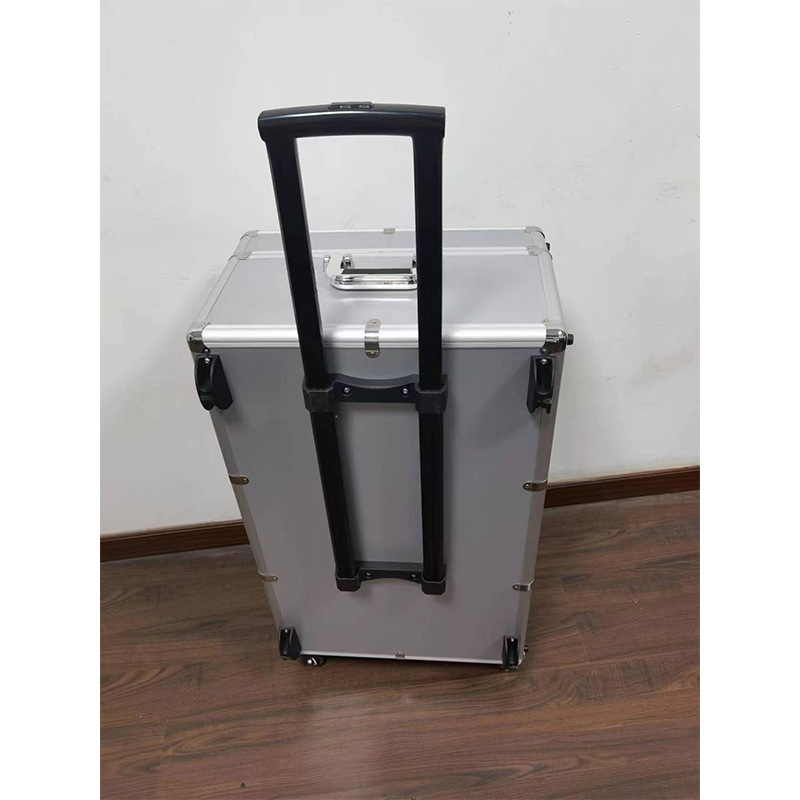 Carcasă din aliaj de aluminiu, flight case, încărcare 20 kg, cutie multifuncțională pentru unelte și echipamente