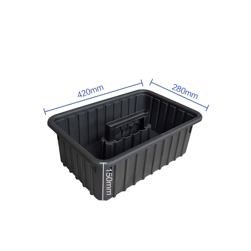 Cutie de unelte din plastic, coș de mână pentru unelte, depozitare pentru unelte și instrumente, origine Jiangxi, rezistență la încărcare