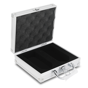 Geantă de unelte din aliaj de aluminiu, portabilă, cu panou din placă de densitate – cutie multifuncțională pentru unelte și aparate