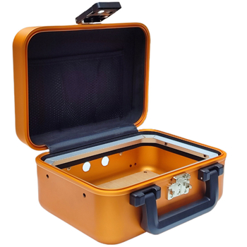 Egybeöntő alumínium szerszámtartó doboz testreszabható EVA belsővel, 30 L kapacitás, 5052 alumínium-magnézium ötvözet test és 6063-T5 váz