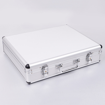 Alumínium ötvözetű repülődoboz – kézben tartható szerszámtároló, ütésálló, Toolbox sorozat, Ningbo eredet