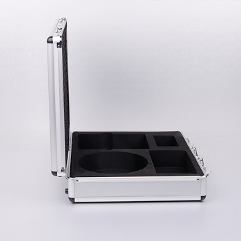 Alumínium ötvözetű repülődoboz – kézben tartható szerszámtároló, ütésálló, Toolbox sorozat, Ningbo eredet