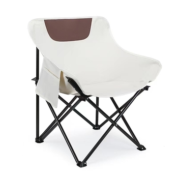 Moon Chair εξωτερική πτυσσόμενη καρέκλα κάμπινγκ με Oxford ύφασμα και σκελετό από χάλυβα