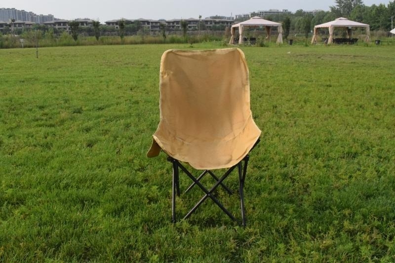 Moon Chair με υψηλή πλάτη – Φορητό εξωτερικό κάθισμα, Oxford ύφασμα και χάλυβας, Διαθέσιμη προσαρμογή