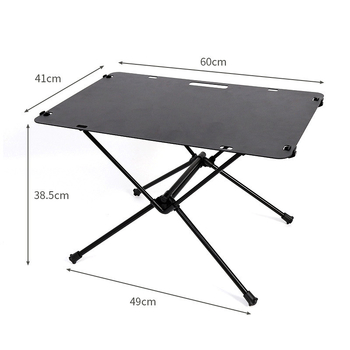 Chuangjie masă pliabilă de camping din aliaj de aluminiu – portabilă, ușoară, multifuncțională