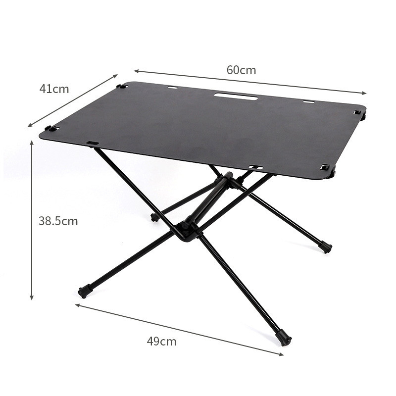 Chuangjie masă pliabilă de camping din aliaj de aluminiu – portabilă, ușoară, multifuncțională