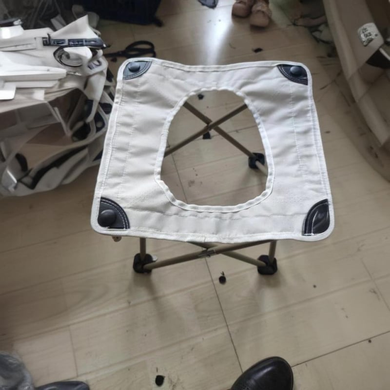 Scaun pliant exterior pentru camping și plajă – pânză Oxford, pliabil, portabil