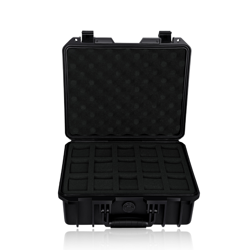 Kutija za pohranu mehaničkih satova, prenosiva, velika kapaciteta za nakit, zaštita, PP materijal, mogućnost prilagodbe