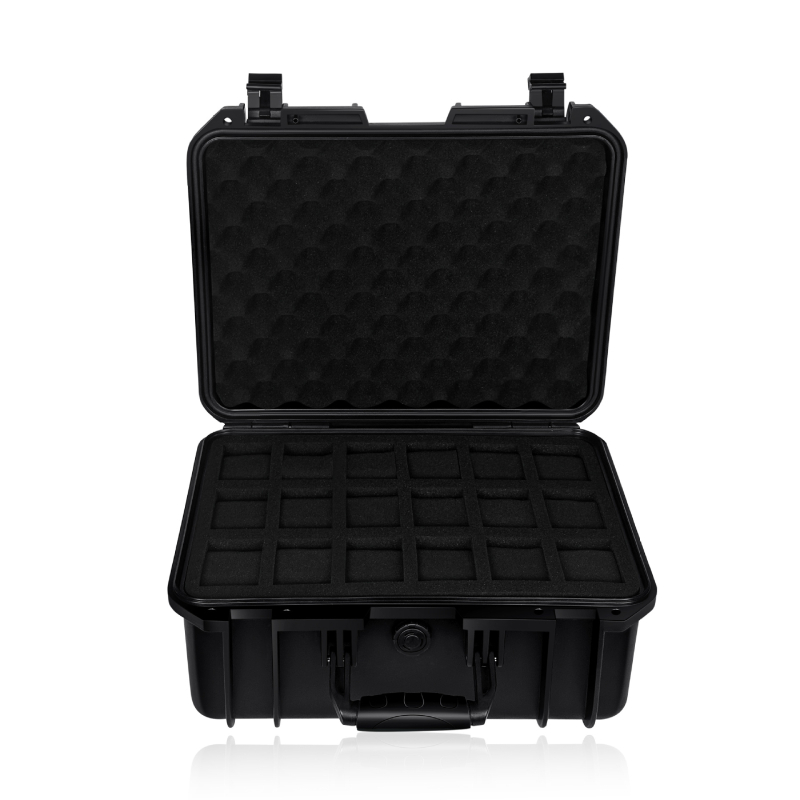 Kutija za pohranu mehaničkih satova, prenosiva, velika kapaciteta za nakit, zaštita, PP materijal, mogućnost prilagodbe