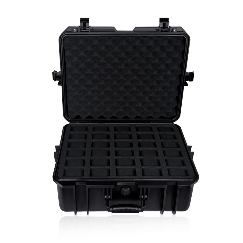 Kutija za pohranu mehaničkih satova, prenosiva, velika kapaciteta za nakit, zaštita, PP materijal, mogućnost prilagodbe