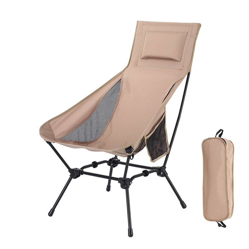 Sklopivi set stola i stolica za kampiranje s naslonom, željezni okvir, težina 2,5 kg