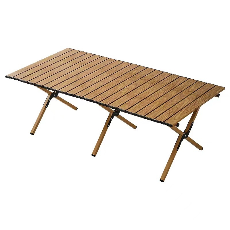 Vanjski Egg Roll sklopivi stol i stolac – karbonsko čelik, sklopivi, za kampiranje