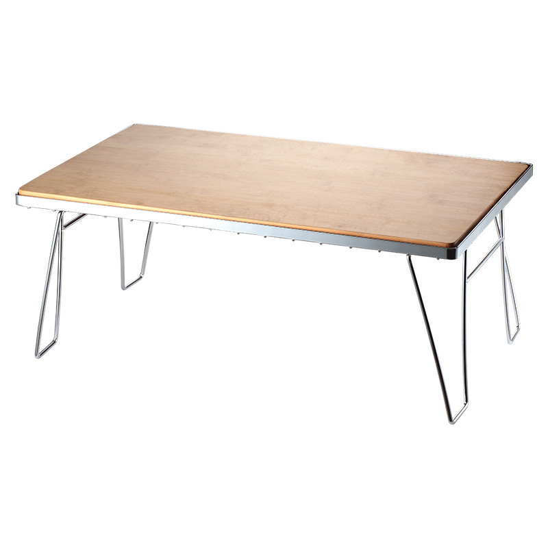 Nehrđajući čelični sklopivi stol za kampiranje — CAMPINGMOON; stil: sklopivo; kategorija: sklopivi stolovi i stolice; materijal: nehrđajući čelik