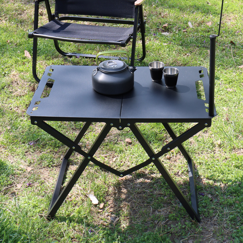 Vanjski sklopivi stol, višefunkcijski kamperski stol od karbonskog čelika, prilagodljiv (Karbonskog čelika • Sklopiv • Prilagodljiv)