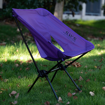 WELLHIKE Moon Chair od aluminijske legure, sklopiva za kampiranje