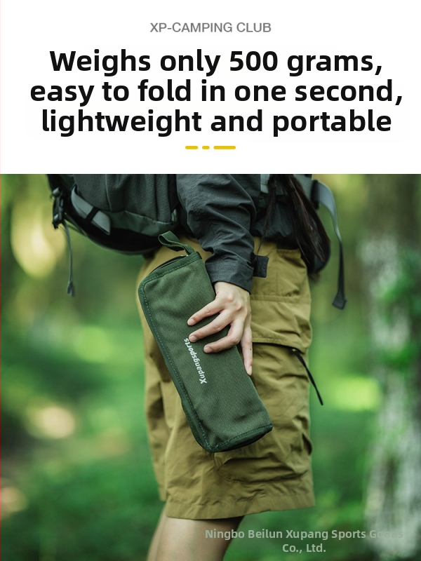 Sklopná stolička z nehrdzavejúcej ocele, ultralahká, prenosná pre vonkajšie použitie, kempovanie a rybárčenie