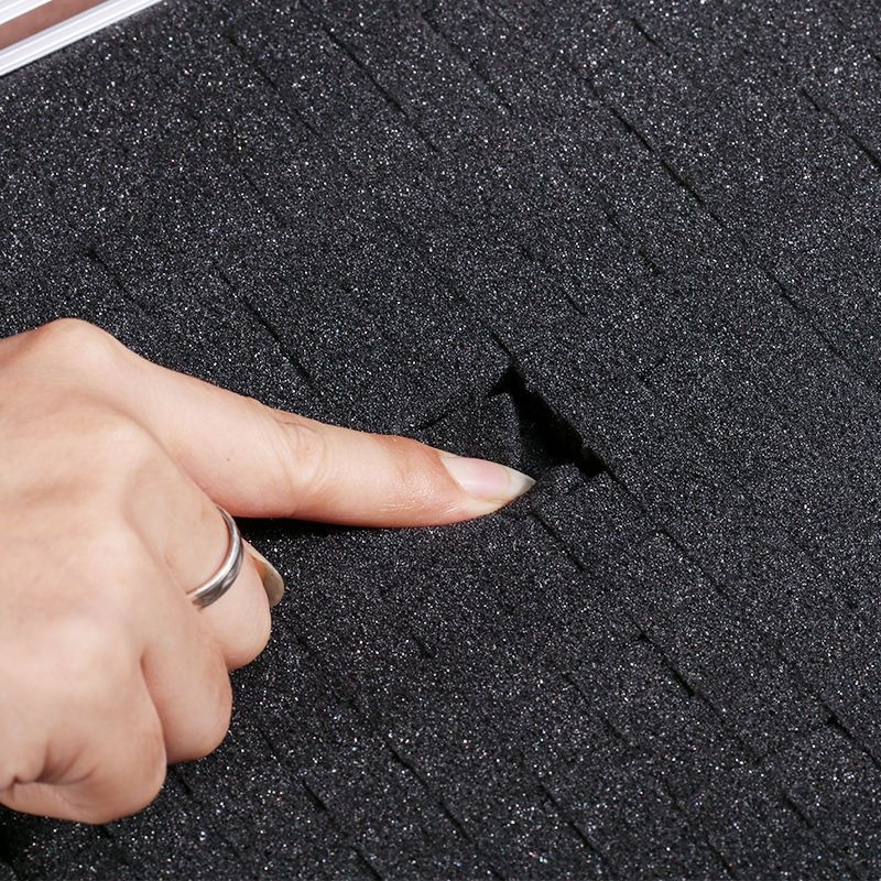 Aluminijska kutija za alate s zaključavanjem za dron opremu, prijenosna, s umetkom od pjene