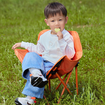 Moon Chair gyerekeknek és szülőknek, kültéri összecsukható szék, Oxford anyag, Mujod márka