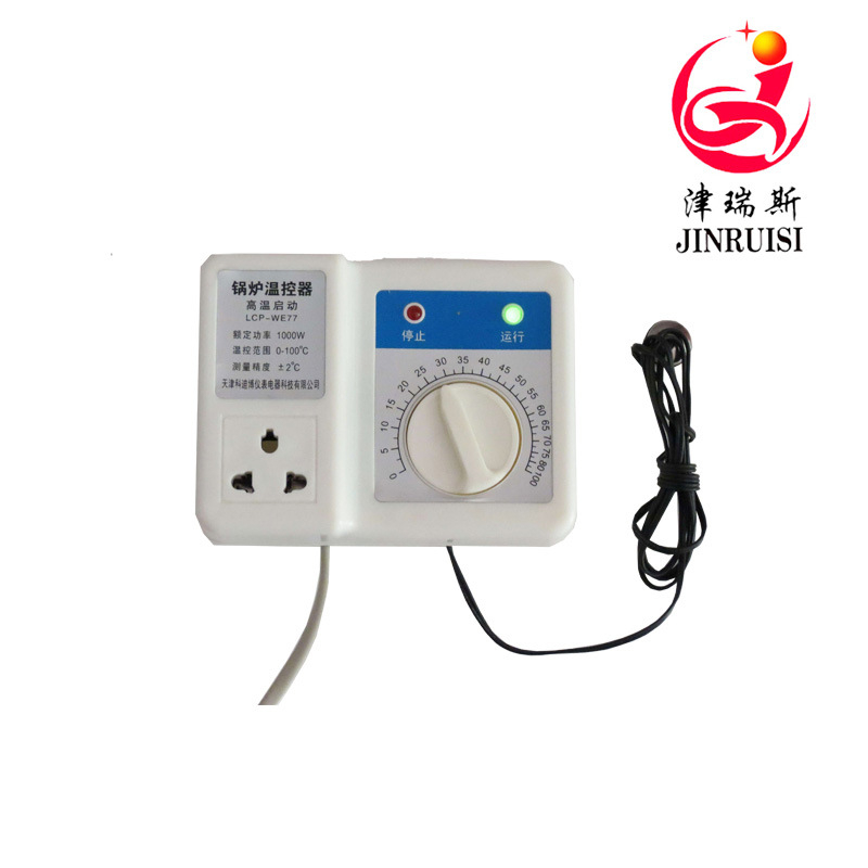 Zinreth termostat za bojler s ručnim gumbom — inteligentni regulator temperature, 1000W, 220V