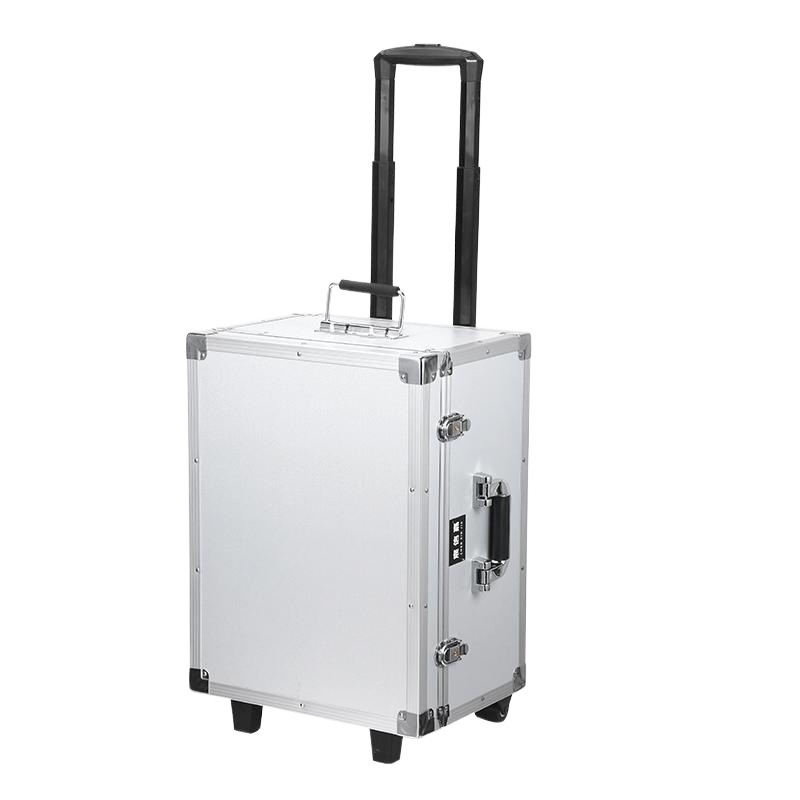 Kolica kutija za alate od aluminijske legure (kutija za dron, prijenosna kutija za opremu, višestruko skladištenje)