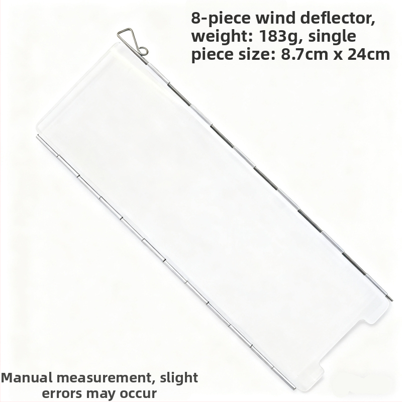 Vonkajší hydraulický skladací kempingový stôl so štítom proti vetru a podperou na varič, prenosný; materiály: hliníková zliatina, železo, uhlíková oceľ