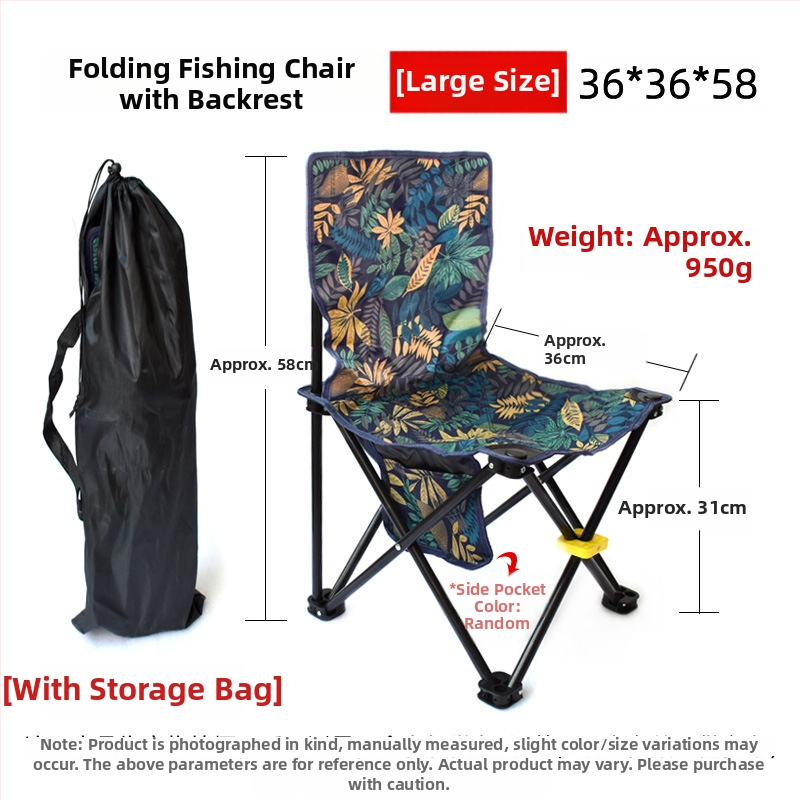 YouShanRan Vonkajšia skladacia stolička — rám z karbónovej ocele, látka 600D Oxford, skladacia Mesiacová stolička na kemping