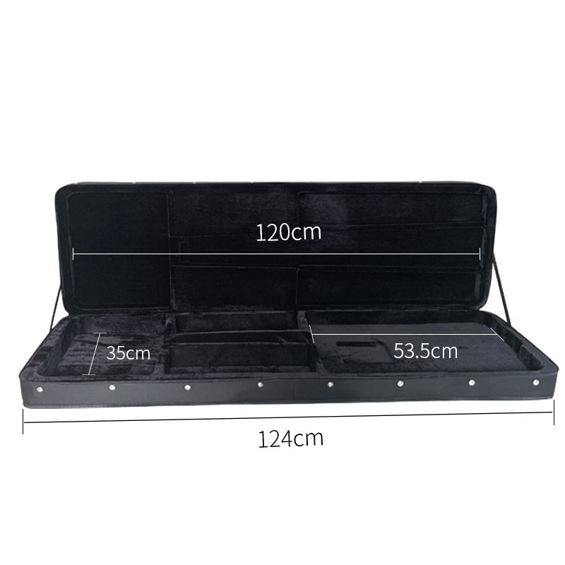 Cutie pentru instrumente muzicale din pânză — impermeabilă, rezistentă la șocuri, potrivită pentru chitară, opțiune de personalizare