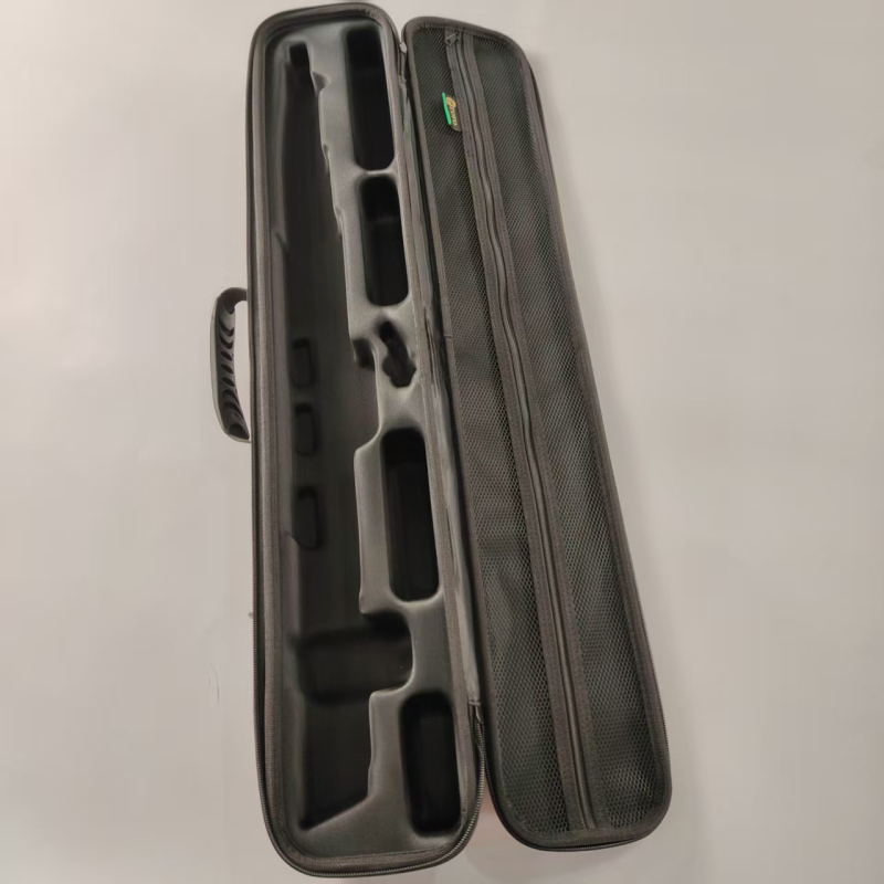 Torba za električni duvački instrument EVA čvrsta ovojnica, antibakterijska podstava od sintetičke kože, prugasti uzorak, zakrivljeni remen za rame, unisex