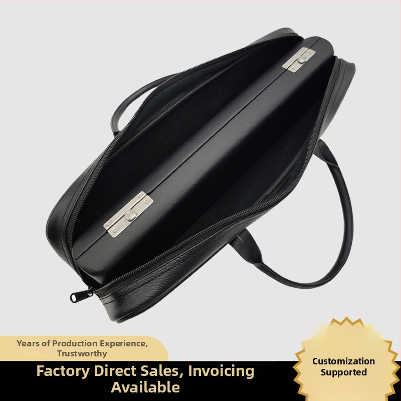 Fuvola szállító tok, bőr, Glenna, kartondobozos csomagolás, fuvolához