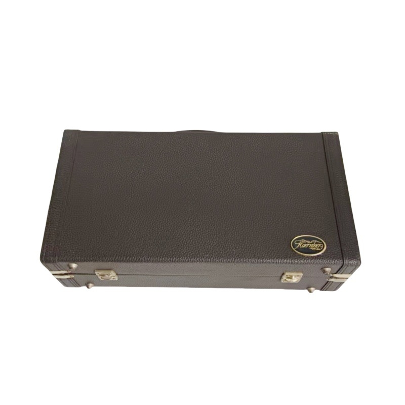 Kutija za saksofon, baršunasta unutrašnjost, dizajn u stilu klavira, dodatak za mosazne instrumente