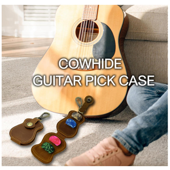 Torba za pohranu gitarističkih pickova — velika kapaciteta, PU materijal, teksturirani završetak, naramenica s zračnim jastukom