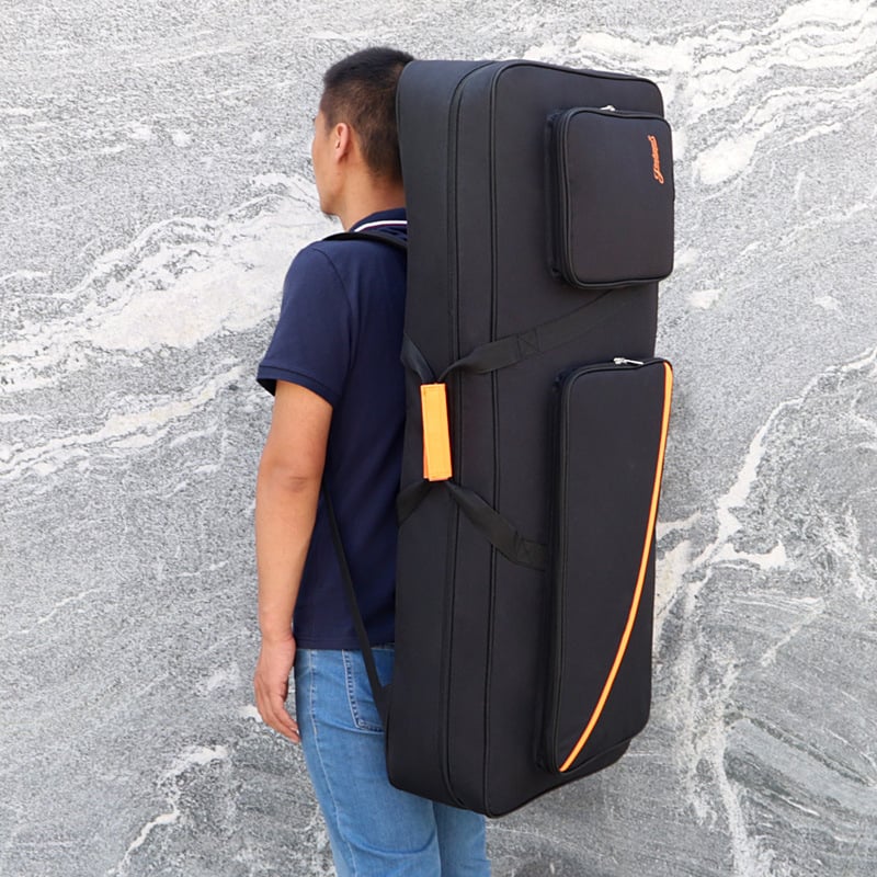 Torba za 61-tipkovnu elektroničku klavijaturu, vanjski Oxford platno, unutarnja poliester, model A-2002, branda jinhcuan