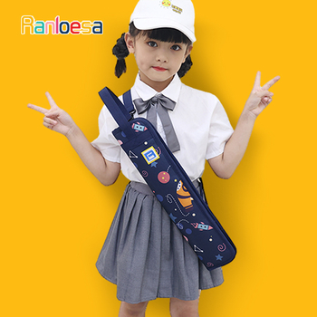 Ranloesa Torbica za bubnjarske štapiće s držačem, lagana futrola, može primiti 4–5 parova štapića