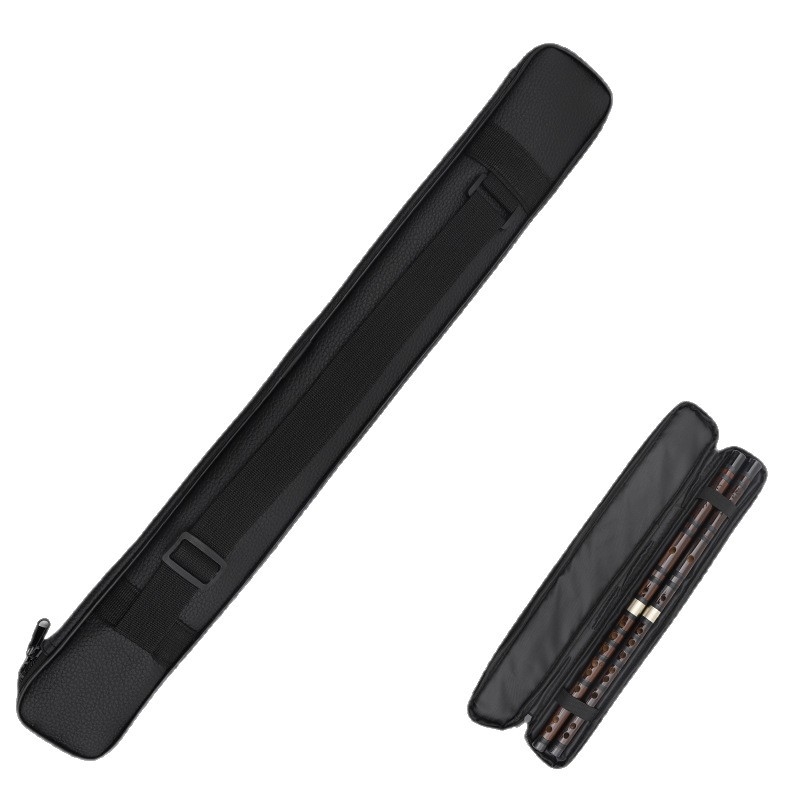 Fuvolatáska tároláshoz, PU bőr, ütésálló védelem, Dana márka, légpárnás vállpánt