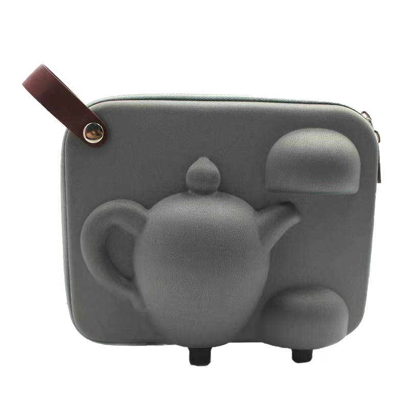 Husă pentru căști din EVA, rezistentă la umiditate și abraziune, procesare personalizabilă, ediția de iarnă 2023, pentru instruire în afara campusului