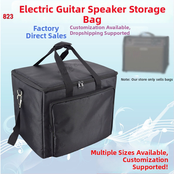 Teng Yue 823-1 Geantă cubică de depozitare pentru chitare și accesorii, material Oxford 1680D, husă de călătorie multifuncțională