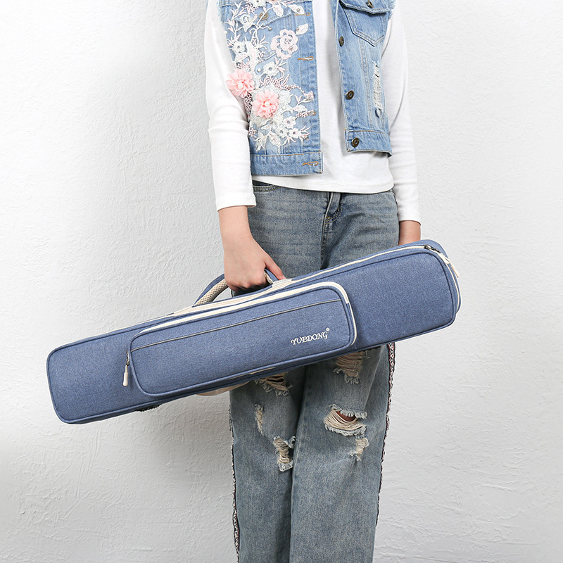 Geantă pentru flaut – instrumente muzicale, material Oxford, căptușeală 210D, stil geantă de mână