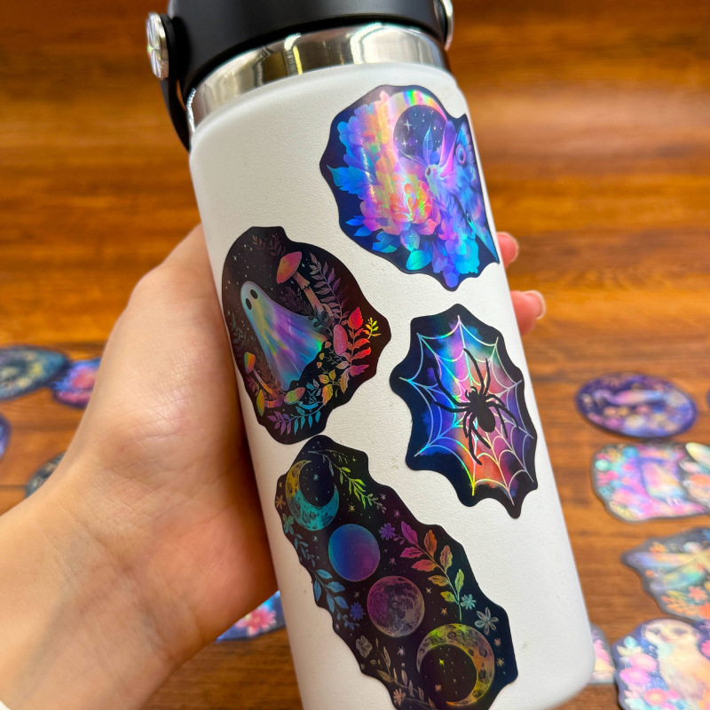 Set de autocolante – 50 creaturi cartoon graffiti, impermeabile, imprimare DIY pentru chitară, caiet, bagaj