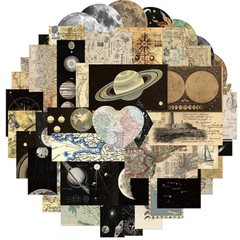 Pick-up Stickere graffiti din seria Hărți ale lumii – impermeabile, autoadezive, imprimate, pentru chitară, laptop și bagaje