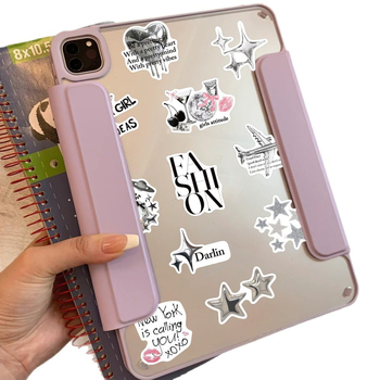 Set de autocolante 50 buc, PVC autoadeziv, stil cartoon, imprimare, graffiti DIY