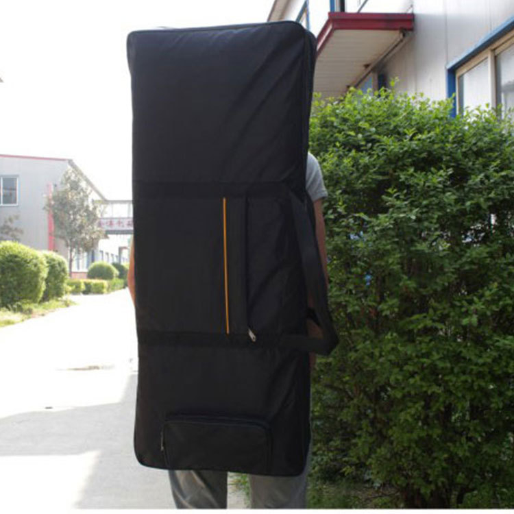 Geantă pentru Tastatură Electronică cu 61 Taste | Material Oxford | Căptușeală groasă și Umplutură de Bumbac | Bretele Duble de Umeri | Imprimare Logo